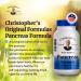Christopher's Original Formulas Pancreas Formula - Pancreas Cleanse Detox & Repair - Probiotics for Digestive Health - Buy Online on GoSupps.com