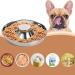SOUJOY 2 Pack Stainless Steel Puppy Bowls Pet Slow Feeder Bowls Non-Skid Dog Food and Water Bowl Feeding Weaning for Small Medium Large Dogs Cat Pets - Buy Online on GoSupps.com