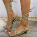 Ladies Lightweight Orthotic Slip-On Sandals | Women's Chunky Heels Square Open Toe Strappy Bunion Corrector Shoes for Summer Hiking & Beach | Plantar Fasciitis Relief - Size 7.5 Green - Buy Online on GoSupps.com