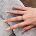 Brishow coffin artificial nails nail wrong nails natural fake nails ballerina acrylic press the nail full cover 24 pieces for women and girls nature