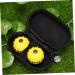Buy Healeved Decompression Stress Relief Ball - 7.36x3.56cm Yellow Massage Toy for Pressure Relief - Ideal for Stress Relief & Relaxation - Buy Online on GoSupps.com