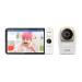 VTECH BabyMonitor VM919 HD-Video Babyphon with wide-angle camera-360 panoramic view HD video clear sound 7 "LCD color screen with night vision function intercom function songs and many more m.