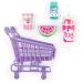 3C4G Tiny Treats Trolley Lip Gloss Set - 4 Scented Glosses in Mini Shopping Cart for Girls & Tweens 8+ | Watermelon Strawberry Cherry Vanilla - Buy Online on GoSupps.com