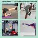 J Bryant Tibialis Trainer Dumbbell Foot Strap - Adjustable Ankle Weights for Strength Training & Leg Muscle Workouts - International Shipping Available - Buy Online on GoSupps.com