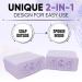 T.Taio Esponjabon Soap Sponge Variety Pack - 6-Pack Shower Sponge & Bath Scrubber Set - Mother of Pearl, Aloe Vera, Lavender, Charcoal, Cucumber-Melon, Oatmeal - Exfoliating Massage Face Sponge - Bathroom Accessories - Buy Online on GoSupps.com