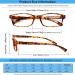 Cojwis 5 Pack Blue Light Filter Reading Glasses for Men & Women - Anti-Tiredness Glare-Free UV Protection - 2.5x Quality Spring Frames in 5 Colors - Buy Online on GoSupps.com
