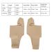 Bunion Relief Sleeve Socks | Orthopedic Bunion Splint & Hallux Valgus Corrector | High Elasticity Big Toe Separator (L 40-45) - International Shipping - Buy Online on GoSupps.com