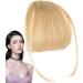 Human Hair - Soft Hair Extension Comfortable Air Bangs French Fake Bangs Fringe | Shiny Clip On Bang Human Hair Stylish Fringe Hairpieces Human Hair Wig Hair Remy Toppers For Women Men Adults gold - Buy Online on GoSupps.com