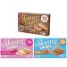Skinny Crunch Light Raspberry & White Chocolate 5X19g Skinny Crunch Light Salted Caramel 5X19g Skinny Dream Millionaire's Shortbread Bars 5x19g