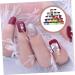 Baluue 24 Boxes Nail Crystal Powder Nail Carving Powder Nail Art Powder French Nail Dip Kit Dip Powder Pp - Buy Online on GoSupps.com