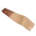 Tape In Hair Extensions #12/26 Ombre - 40cm - 100% Remy Real Hair - 30 Bricks - Tress by Novon - Buy Online on GoSupps.com