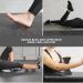 Portable Trigger Point Massage Ball for Deep Tissue Relief | Ideal for Shoulders Neck & Full Body - Stable Base (Black) - Buy Online on GoSupps.com
