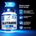 CONFIDENT SPORTS - 100% Pure Micronized Pharmaceutical Grade Glutamine Powder 125 Gram 25 Servings 25 Servings (Pack of 1) - Buy Online on GoSupps.com