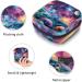 Anna Cowper Galaxy Planets Menstrual Cup Bag - Portable Period Pocket for Women & Teens 1 Piece Multicolored Storage Holder - Buy Online on GoSupps.com
