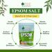 Bliss of Earth Sel d'Epsom pour bain plantes et pieds sulfate de magn sium naturel relaxant pour soulager les muscles aromath rapie v g talien sans cruaut envers les animaux (1 kg) - Buy Online on GoSupps.com