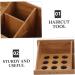 Storage Box for Hairdressing Tools Wooden Holder for Hairdressing Tool Storage Box Hair Cutting Tool Holder Comb Hairdressing Hairdressing Tool Holder As Shown  - Buy Online on GoSupps.com