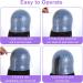 HEQU Hair Coloring Highlighting Dye Cap 5 Pcs Highlights Hair Dye Kit Include Reusable Hair Highlight Cap with Hook Needle Hair Dye Brush Set for DIY Salon Hair Coloring Dye Tools - Buy Online on GoSupps.com