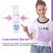 Kids Arm Sling - Adjustable Printed Shoulder Immobilizer for Children | Breathable Fabric Support Brace with Thumb Loop (Small Purple - Buy Online on GoSupps.com