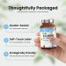 Hyaluronic Acid Capsules 300mg - Premium Grade 500-700kDa - 60 Capsules - With Vitamin C - Natural Moisturizer - Made in UK - Buy Online on GoSupps.com