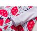 BONVERANO Baby Girl Swimsuit UPF 50+ Sun Protection | Full-Length Zipper & Sun Cap | 12 Months | Strawberry - Buy Online on GoSupps.com