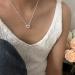 Oralgos 2023 Hollow Heart Necklace - Simple Pendant Jewelry for Women & Girls Perfect Wedding Gift - Buy Online on GoSupps.com