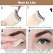 TIESOME 2 PCS Lash Clip Applicator - False Eyelashes Tool for Easy Application | Lashes Buddy Makeup Tweezers for Beginners - Buy Online on GoSupps.com