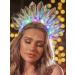 DRESBE LED Laser Headband - Translucent Light Up Hair Hoop for Women and Girls | Sparkly Party Nightclub Rave Hair Accessories - Buy Online on GoSupps.com
