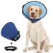 Supet breaker for dog leak protection soft protective collar tape tapes adjustable recycling neck band breathable pet elisabethane leak protection dog after op dog blue 3xl 3xl neck circumference: 41-48cm blue