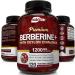 NutriFlair Berberine HCL 1200mg Capsules with Ceylon Cinnamon - Supports Glucose Metabolism & Healthy Weight Management - 120 Count - Buy Online on GoSupps.com