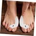 4 Pairs Bunion Spacers | Hallux Corrector & Foot Stretchers | Big Toe Separators | White Foot Pain Relief - Buy Online on GoSupps.com