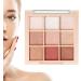  yanzisura Makeup Eyeshadow Palette 9 Colors Waterproof Matte Eyeshadow Palette Natural Makeup for Eyes Nude Multicolor Long Lasting Eyeshadow - Buy Online on GoSupps.com