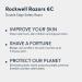Rockwell Razors 6C White Chrome Double-Edge Safety Razor for Men and Women - 6 Adjustable Settings, 5 Eco-Friendly Blades - Buy Online on GoSupps.com