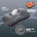 Yulejo 3 Pcs Inflatable Camping Travel Pillows - Lightweight Portable Backpacking Pillow for Neck and Lumbar Support - Ideal for Camp, Hike, Sleep - 3 Colors - Buy Online on GoSupps.com