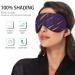 Haskirky Light Blocking Eye Mask Breathable and Adjustable Adult Men and Women Travel on Business Trips Yoga Meditation Light Smooth Comfortable Eye Mask Office Deep Sleep Goodies Shooting Stars - Buy Online on GoSupps.com