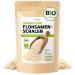 Flea seeds ground organic 500g 99% purity in Germany controlled and filled vegan gluten -free fiber -rich low carb psyllium from detox organica powder