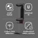Diono See Me Too Rear View Baby Mirror for Car - Fully Adjustable, Wide Crystal Clear View, Shatterproof & Crash Tested - Buy Online on GoSupps.com