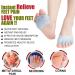 Toe Separators (3 Pairs) - Blue Soft Metatarsal Pads for Overlapping Toes Hammer Toe Bunions & Pain Relief - Buy Online on GoSupps.com