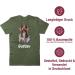 Personalized Dachshund T-Shirt for Men - Custom Name Gift by Shirtracer - Perfect for Dog Owners - Army Green L - Buy Online on GoSupps.com