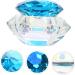 POPETPOP 2 Pcs Nail Art Crystal Cup Nail Polish Mixer Stirring Cup Crystal Cup with Lid Crystal Cup Nail Art Tool Glass with Lid Mini Dappen Dish Liquid Powder Container Care 7.5x6cmx2pcs As Shownx2pcs - Buy Online on GoSupps.com