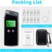 QTlier Portable Digital Breathalyzer | Professional-Grade Accuracy | USB Rechargeable | 10 Mouthpieces Included - Buy Online on GoSupps.com