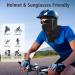 Hegcoiie Summer Storm Hood - Cooling Balaclava for Men & Women UV Protection Breathable Facial Mask for Outdoor Sports Cycling & Motorcycle - Black - Buy Online on GoSupps.com