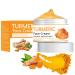 Turmeric Face Cream Turmeric Brightening Face Cream for Radiant & Glowing Skin Turmeric Dark Spot Corrector Age Spot Remover Natural Turmeric Cream Skin Care Moisturizing Erase Fine Lines 50g