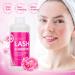Rose Eyelash Extension Cleanser 1L - Professional Foaming Shampoo for Natural Lash Care - Paraben & Sulfate Free - 33.8 Fl Oz - Buy Online on GoSupps.com
