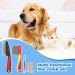 Flea Comb for Dogs and Cats - Stainless Steel Fine Long Teeth Flea Catcher - Tick Removal Tool and Lice Remover - Red Color - 6PCS - Buy Online on GoSupps.com