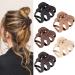 5 Pcs Octopus Hair Clips Matte Hair Clips Neutral Hair Claw Clip  Non-slip Hair Clips for Women Strong Hold Claw Clips for Thick Hair and Thin Hair  Octopus Hair Claw Clips Neutral Color