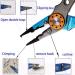 Lixada 20cm Multifunctional Fishing Pliers - Outdoor Line Cutter & Hook Remover Tackle Tool - Blue - Buy Online on GoSupps.com