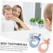 14-Piece Silicone Toothbrush Set for Kids | Molar Oral Care | Safe Food-Grade Silicone Dental Hygiene Toys - Buy Online on GoSupps.com