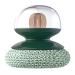 Steel Scrubber for Kitchens Bathroom Handle Stainless Steel Sponge Wire Metal Scrubber Kitchen Dish Scrub Pad Wire Ball Cleaning Ball Dark Green