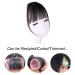 Wispy Bangs Hair Clip in Real Human Hair - Brown Black | BOGSEA Hairpieces for Women - Buy Online on GoSupps.com