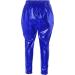 FEESHOW Kids Metallic Harem Dance Pants Navy Blue 15-16 Years - Hip Hop, Gymnastics & Dancewear - Buy Online on GoSupps.com